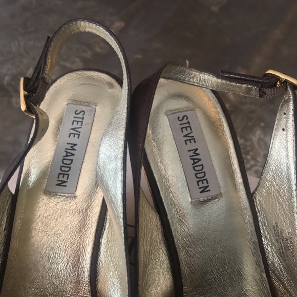 Steve Madden new Peep toe wedge - Picture 8 of 8